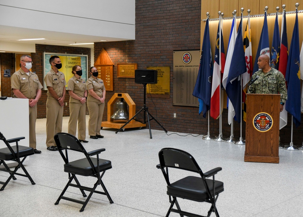 NMRTC Camp Lejeune honors Medical Service Corps birthday