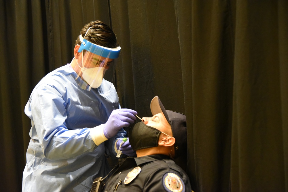 Arizona National Guard hosts COVID-19 test site with the Fort McDowell Yavapai Nation