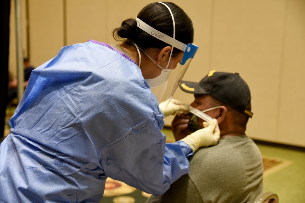 Arizona National Guard hosts COVID-19 test site with the Fort McDowell Yavapai Nation