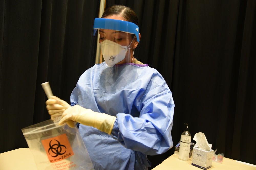 Arizona National Guard hosts COVID-19 test site with the Fort McDowell Yavapai Nation