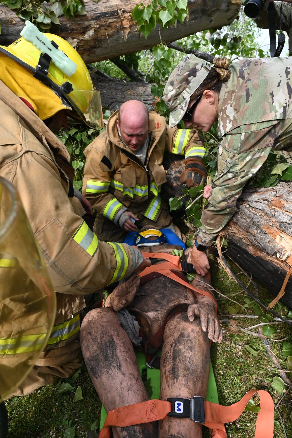 ND Guard involved in joint Exercise Vigilant Guard at Golden Lake