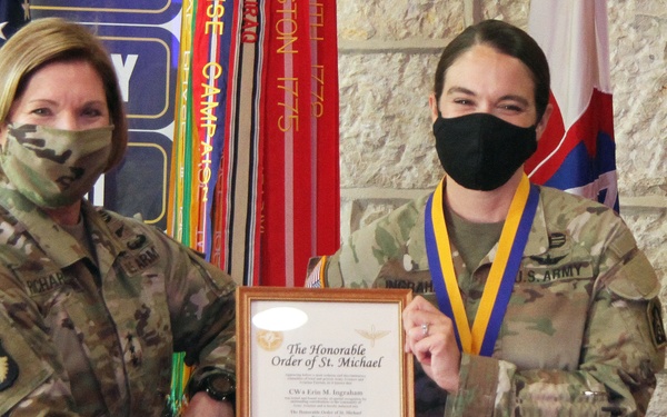 U.S. Army North Aviation Chief awarded Order of St. Michael