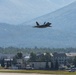 Alaska F-22 Raptors take off from JBER