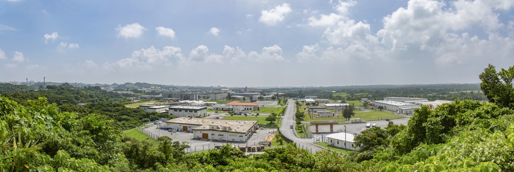 Panoramic View of Camp Shields