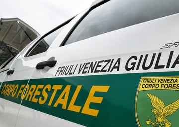 Demonstration the use of equipment in case of a forest fire