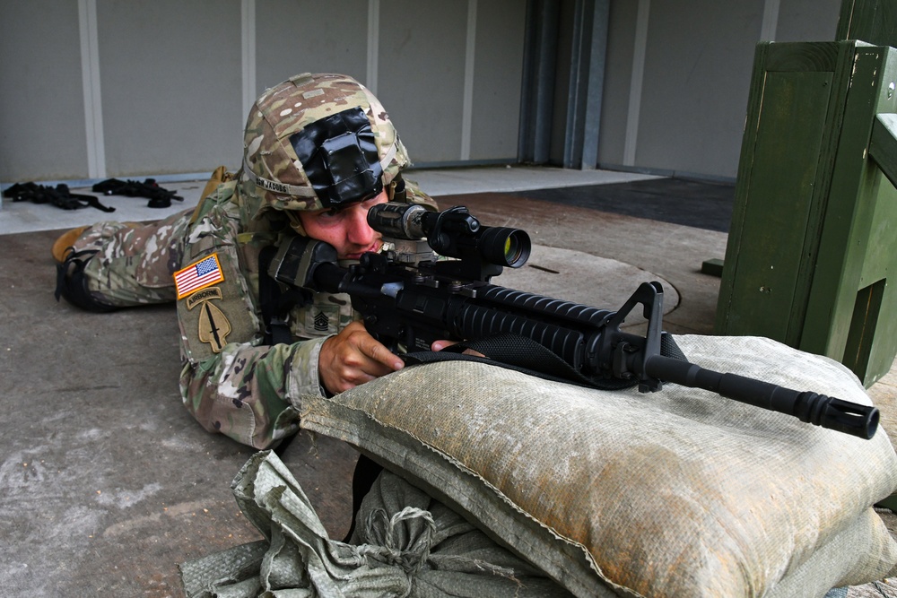 Marksmanship training at Cao Malnisio Range Aug. 5, 2020
