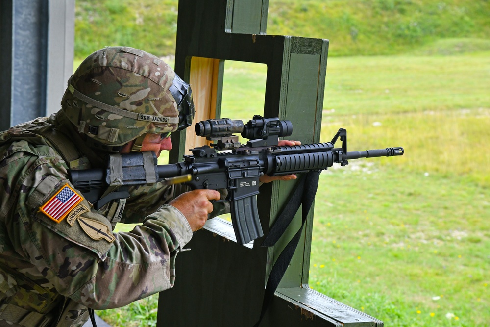 Marksmanship training at Cao Malnisio Range Aug. 6, 2020
