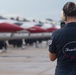 Thunderbirds visit JBLE in preparation for CSAF flyover