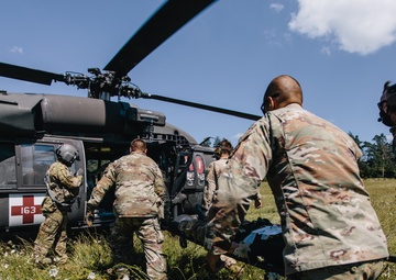 Evacuating a Casualty