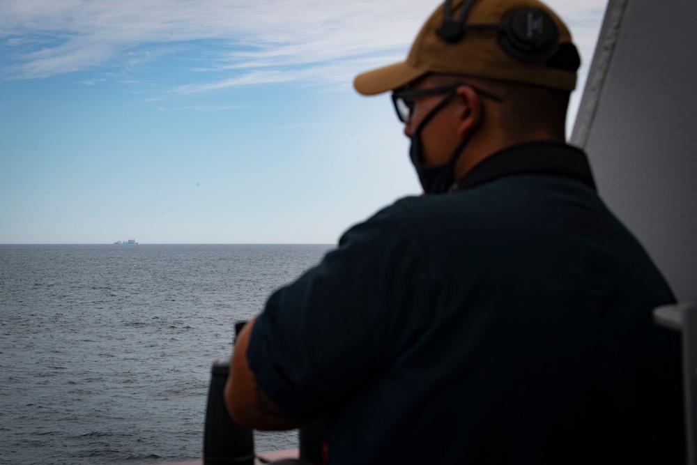 USS Thomas Hudner (DDG 116) Participates in Nanook 2020