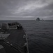 USS Thomas Hudner (DDG 116) Practies Replenishment-At-Sea Approach Drills with Royal Canadian ship MV Asterix