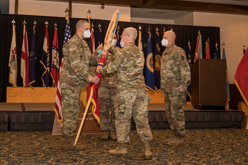 10th Army Air and Missile Defense conduct change of responsibility ceremony