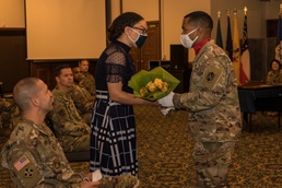 10th Army Air and Missile Defense Command conducts a change of responsibility ceremony