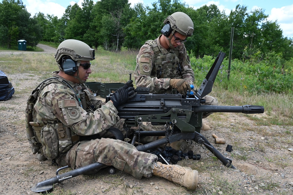 N.D. Air Guard fires weapons for training at Camp Ripley Training Center