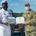 Chief Boatswain’s Mate Orane Allen is Presented the Navy and Marine Corps Achievement Medal