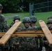 Warrant Officer Candidates Navigate Confidence Course