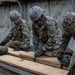 Warrant Officer Candidates Navigate Confidence Course