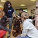 Amos the Therapy Dog: Corry Station’s Stress Management Alternative