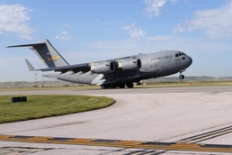 Ellsworth supports Charleston C-17s during hurricane