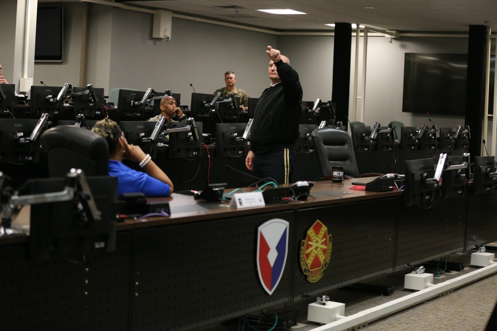 AMC Commanding General visits IMCOM headquarters, Fort Sam Houston