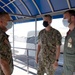 Adm. Robert P. Burke Tours NAS Sigonella