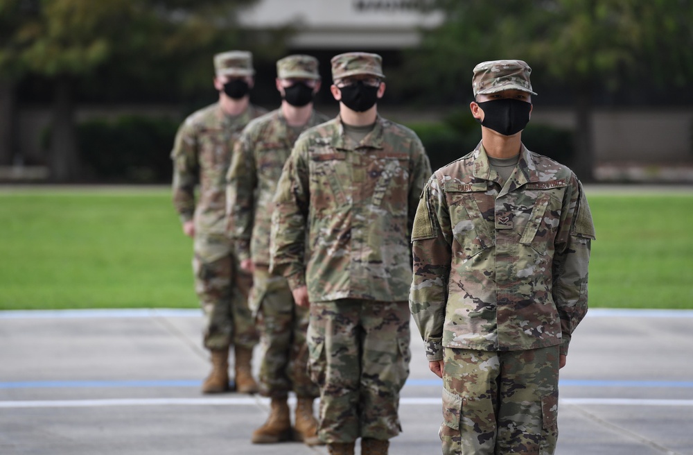 37th Training Wing Detachment 5 Flight 579 graduates BMT