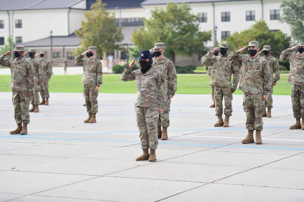 37th Training Wing Detachment 5 Flight 579 graduates BMT