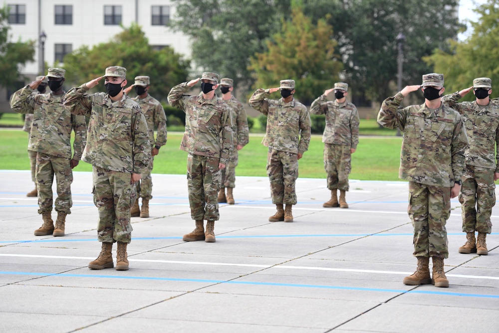 37th Training Wing Detachment 5 Flight 579 graduates BMT