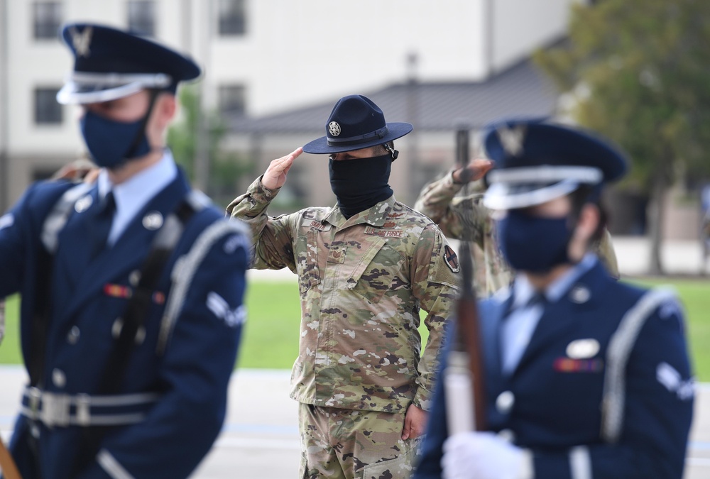 37th Training Wing Detachment 5 Flight 579 graduates BMT