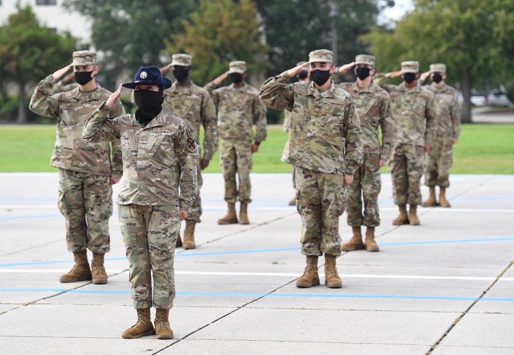 37th Training Wing Detachment 5 Flight 579 graduates BMT