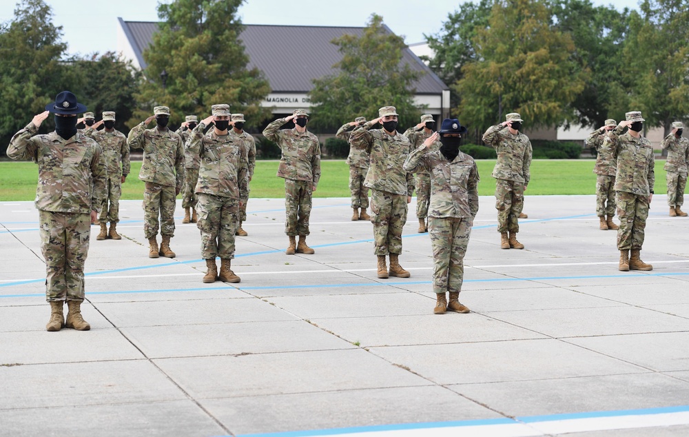 37th Training Wing Detachment 5 Flight 579 graduates BMT