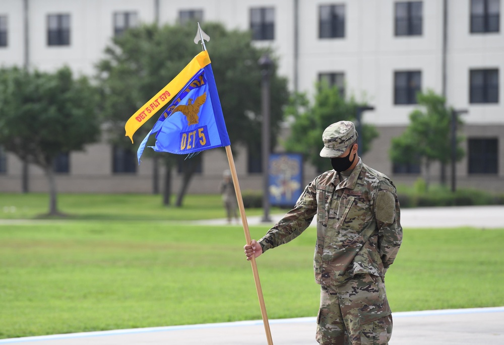 37th Training Wing Detachment 5 Flight 579 graduates BMT