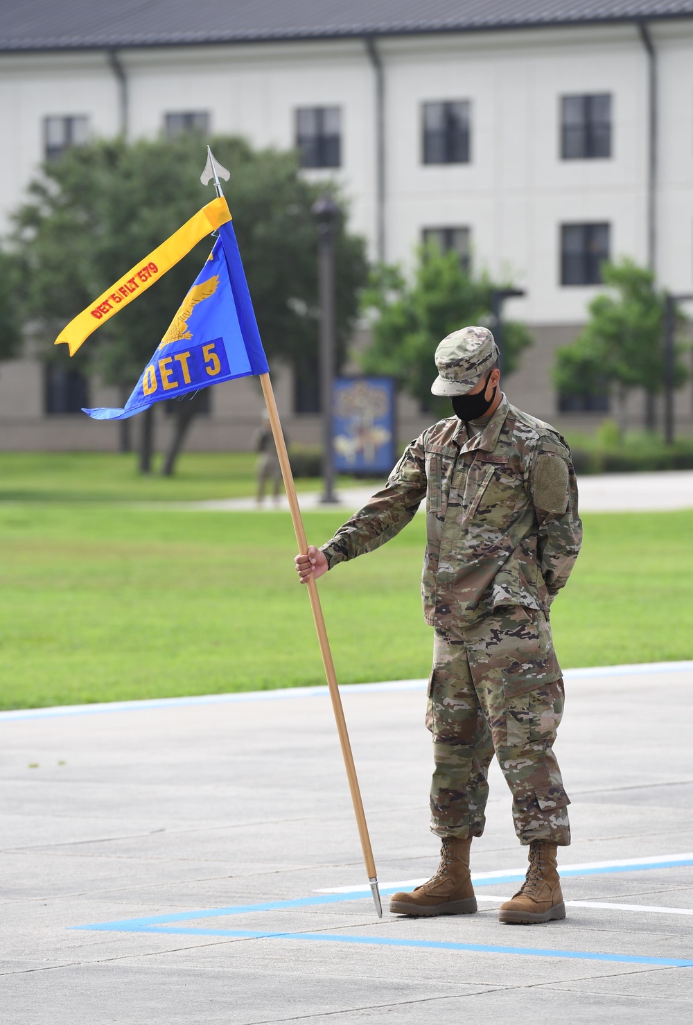 37th Training Wing Detachment 5 Flight 579 graduates BMT