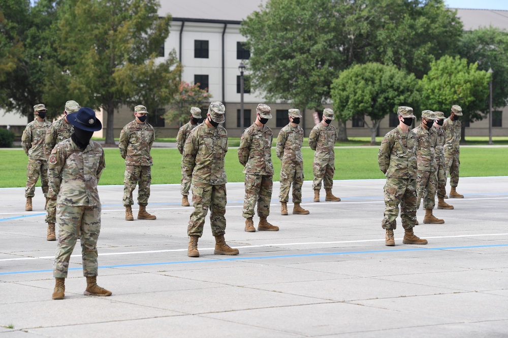 37th Training Wing Detachment 5 Flight 579 graduates BMT