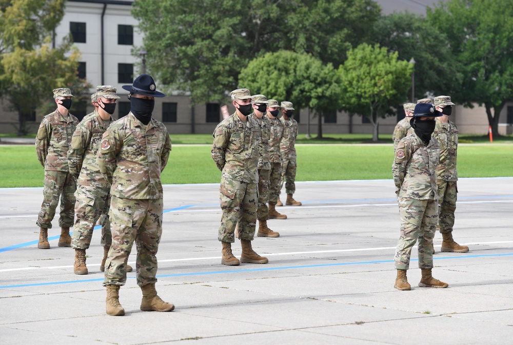 37th Training Wing Detachment 5 Flight 579 graduates BMT