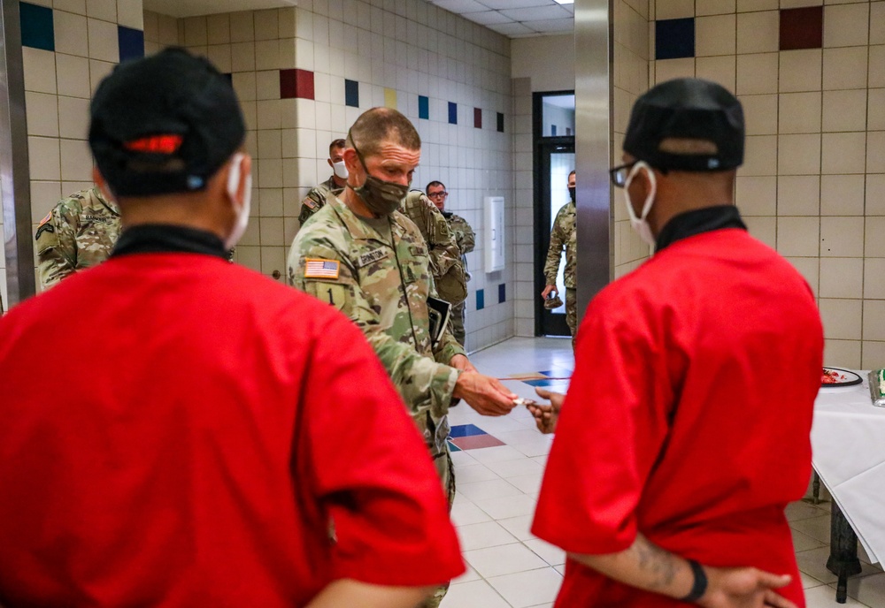 Sgt. Maj. of the Army Grinston visits the 101st