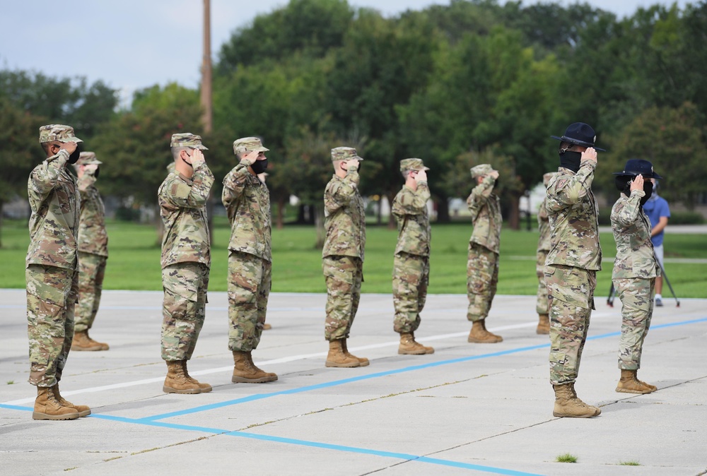 37th Training Wing Detachment 5 Flight 579 graduates BMT