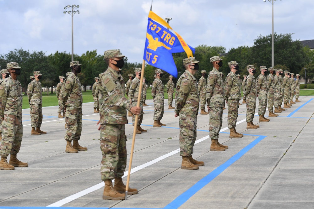 37th Training Wing Detachment 5 Flight 579 graduates BMT