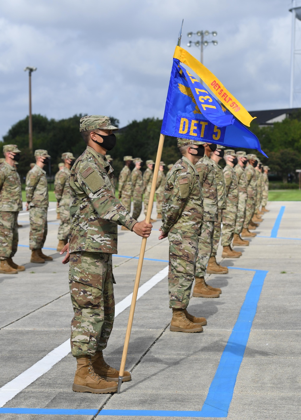 37th Training Wing Detachment 5 Flight 579 graduates BMT