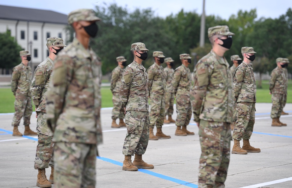 37th Training Wing Detachment 5 Flight 579 graduates BMT