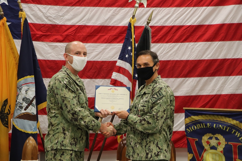 EODMU12 Holds Change of Command