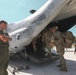 173rd Airborne Brigade performs drills on U.S. Marine MV-22B Ospreys