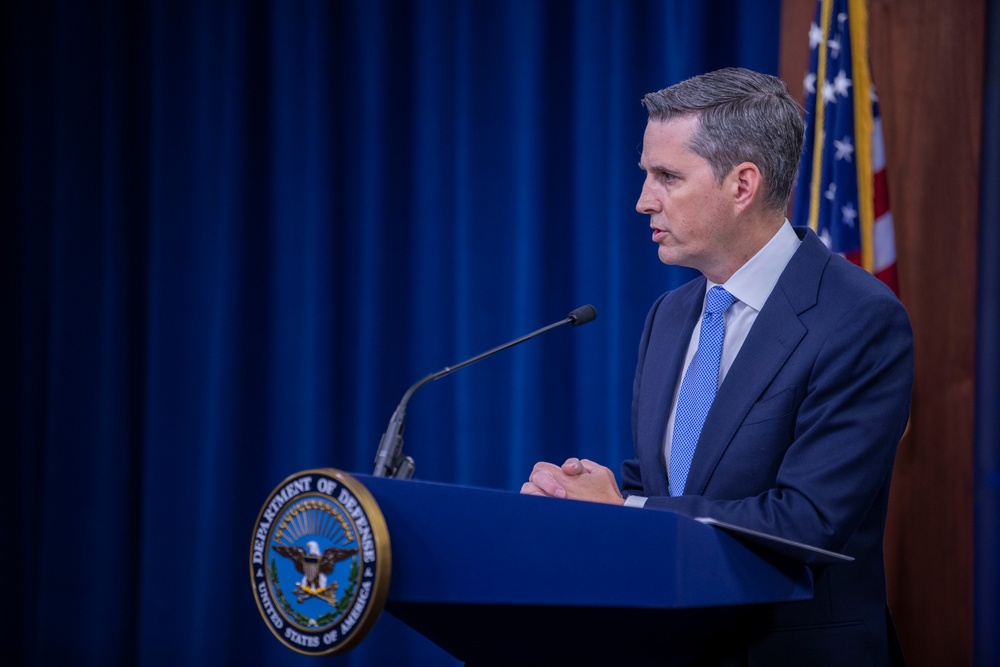 Assistant to Secretary of Defense for Public Affairs briefs media