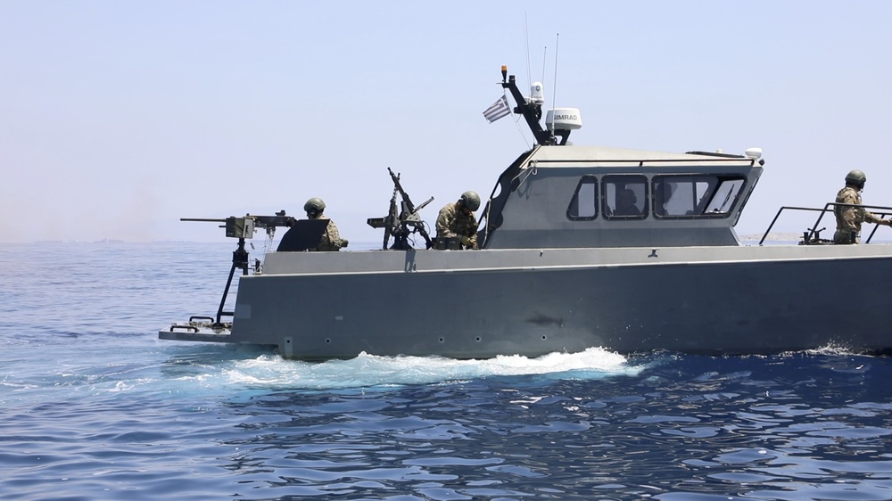 U.S. Navy special operators train with Hellenic Navy special operators in Greece
