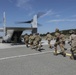 173rd Airborne Brigade performs drills on U.S. Marine MV-22B Ospreys