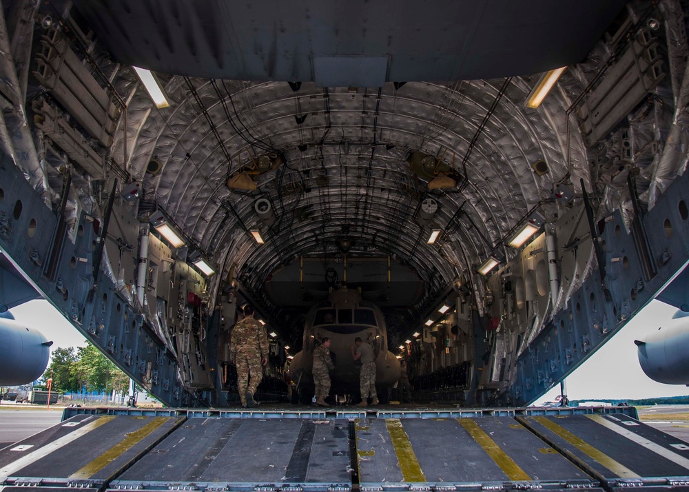 CTANG CH-47 Chinook returns home after deployment