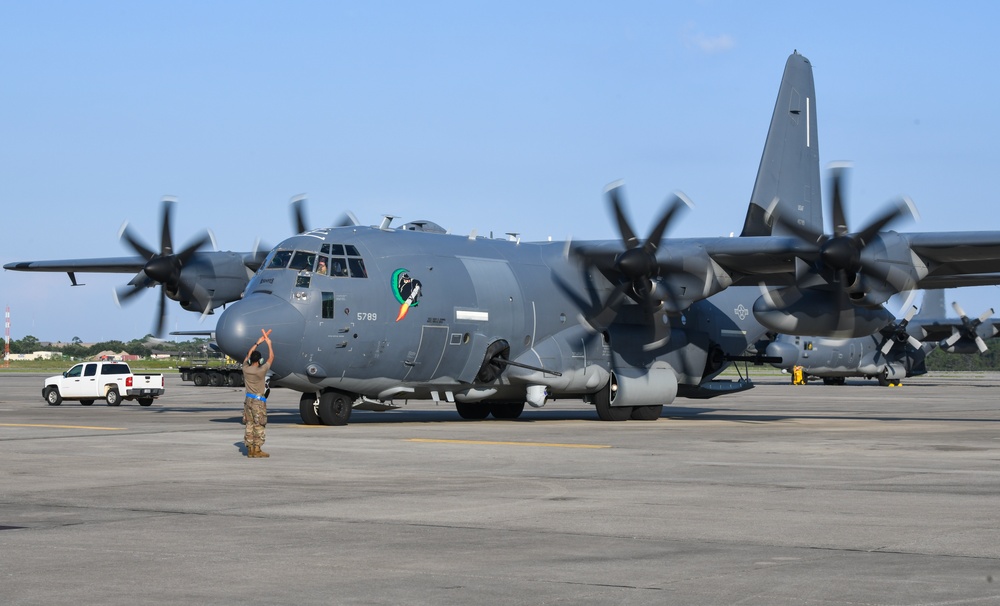 73rd SOS conducts engine run crew change