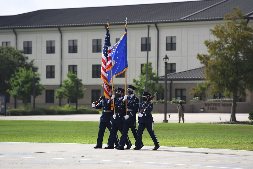 37th Training Wing Detachment 5 Flight 579 graduates BMT