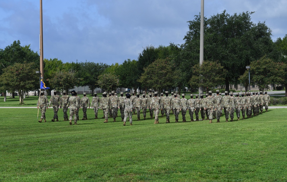 37th Training Wing Detachment 5 Flight 579 graduates BMT