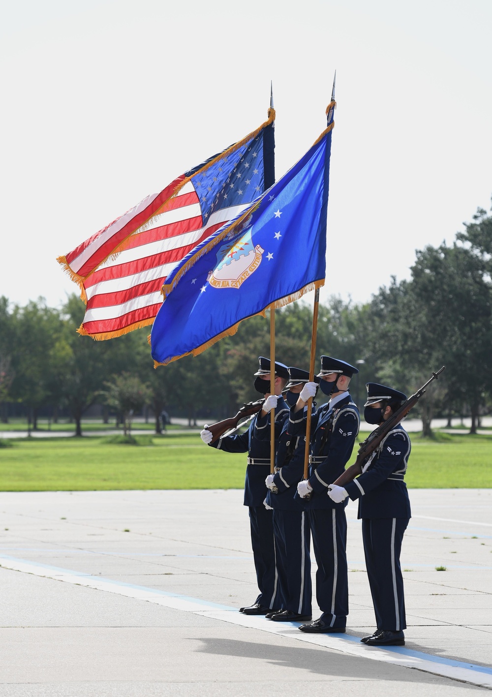 37th Training Wing Detachment 5 Flight 579 graduates BMT